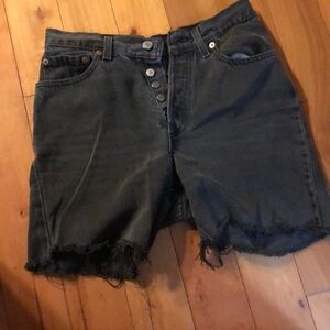 Vintage Levi’s 501 cutoff shorts